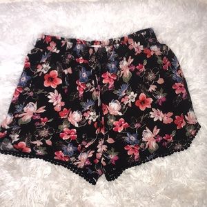 Hollister Small Floral Shorts